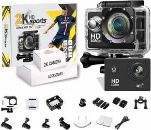 Antipixel GoPro Action camera GoPro ActionCamera 2k 12MP Wifi 30M Waterproof Action Camera Sports DV C...
