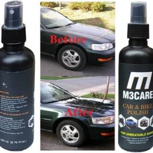 M3CARE Liquid Car Polish for Dashboard, Exterior, Chrom...