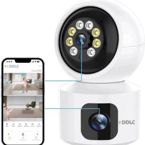 DDLC Dual Lens WiFi IP 360° Camera 1920 X 2160 Full HD ...