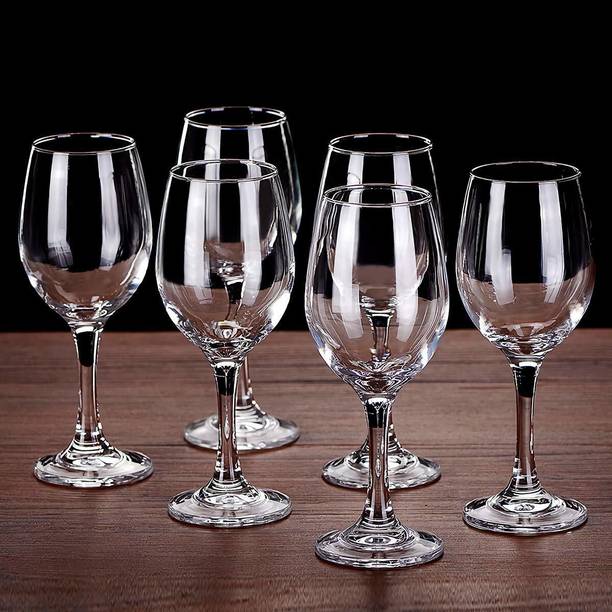MOOZICO (Pack of 6) Wine Glass - Ideal for White or Red...