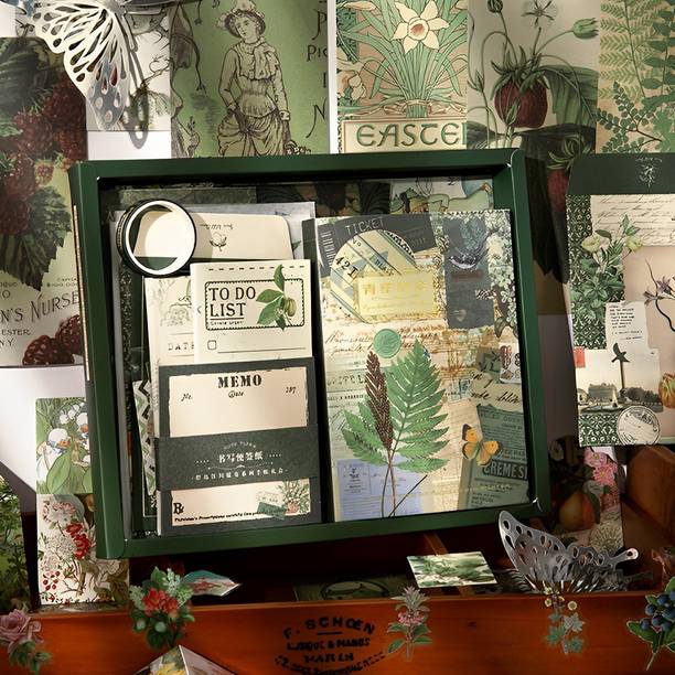 PROBEROS Vintage & History Theme, Scrapbook Kit