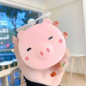fidosta New LED Light Mirror Fan for Instant Beauty wit...