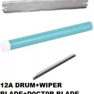 S S Enterprises 12A OEM DRUM Grey Ink Toner