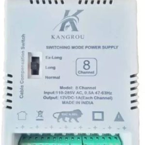 GoodsBazaar 8 Channel CCTV SMPS with Power cable 12v-10...