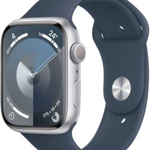 Apple Watch Series 9 GPS 45mm Silver Aluminium Case wit...