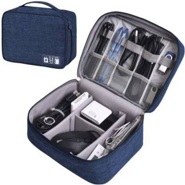 BAOER 2 Layer Gadget Organizer Case, Electronic Accessories O...