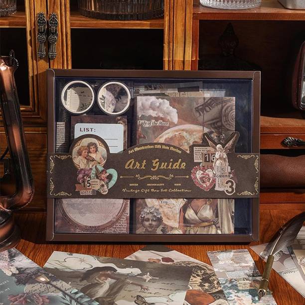 voldot Journal Supplies Kit Vintage Scrapbook Stickers ...