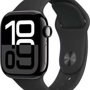 Apple Watch Series 10 GPS + Cellular 42mm Jet Black Alu...