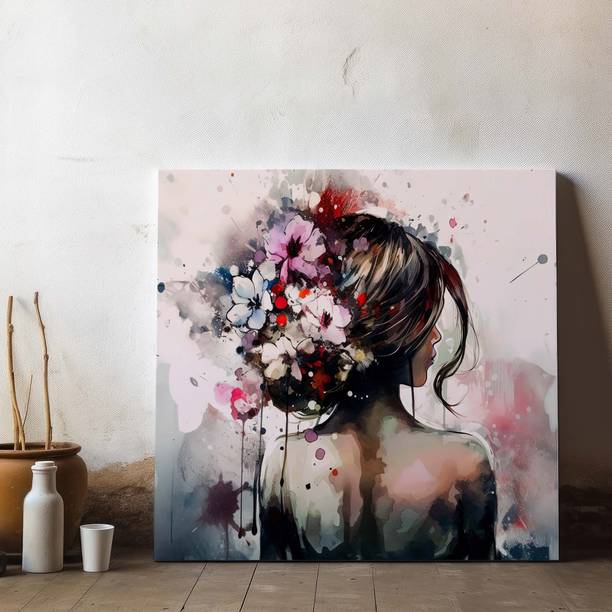 Indianara Modern Canvas Art Painting for Living Room | ...