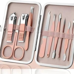 YCVARIYA Manicure kit for women and Men,10 Pieces,Nail ...