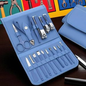 ShopDock Lightweight 16-in-1 Manicure Set – Cutter, Fil...