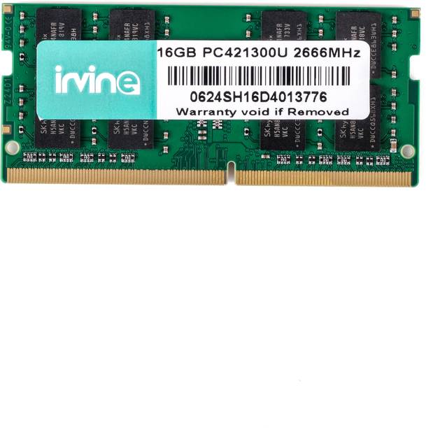 IRVINE 16Gb DDR4 2666 Laptop DDR4 16 GB (Dual Channel) ...