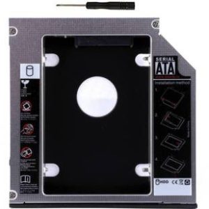 HexaGear 100% Original Heavy 12.7mm Universal 2nd bay Caddy for CD/DVD-ROM - Expand your data storage ...