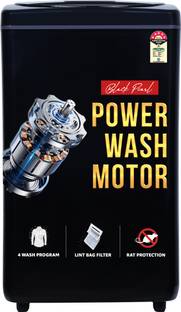 ONIDA 6.5 kg 5 Star Bubble Drum Wash Waterfall Technology Fully Automatic Top Load Washing Machine Bla...
