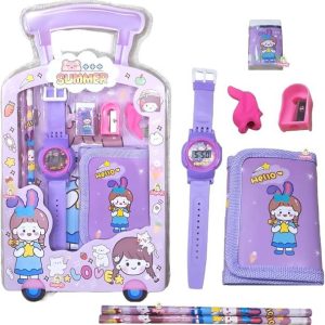 Tiny Tales 7 in 1 Stationery Gift Set for Kids Watch, S...
