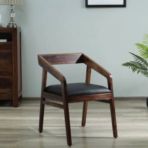 Woodsworth from Pepperfry Clint Sheesham Wood Arm Chair...