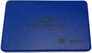 TERABYTE Screwless Laptop Casing 2.5" USB 3.0 HDD/SSD Enclosure Case Cover SATA to USB 3.0 External Ha...