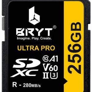 BRYT Momory Card Read Speed Upto 104 MB/s for DSLR Came...