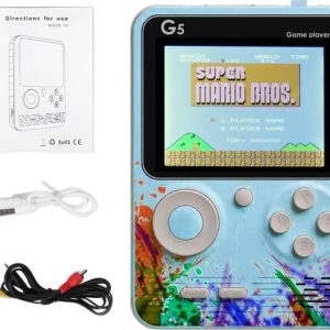 Sakuya 500 in 1 Handheld Gaming Console with 3 Hours Ba...