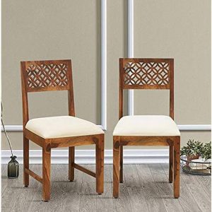 Anubhav Handicrafts Wooden Dining Chair Solid Wood Dini...