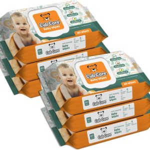 Cub Care Baby Wipes - Aloe Vera, Jojoba Oil, Vitamin E ...