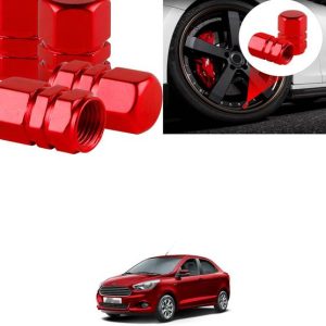 PRTEK Aluminium Tyre Valve Cap for Car