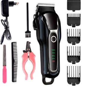 JEQUL Pet Cordless and Rechargeable Trimmer Dog Hair Cl...