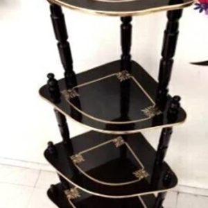 DPH 5 Shelf Wooden Corner, Floor Standing, Multipurpose...