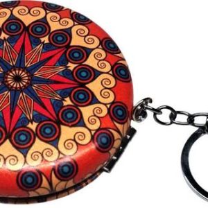 DECOVATE Creation Round Pocket Makeup Double Mirror wit...