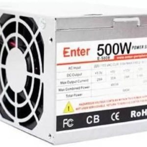 Enter e-500 new model 500 Watts Computer PSU with 2 SAT...