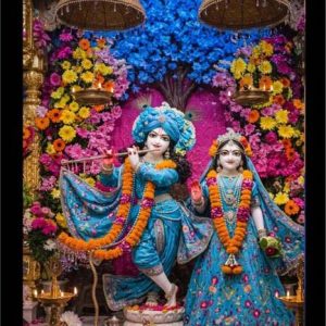 HSB INFRA Radha Krishna Photo Frame – Divine Wall Decor...
