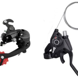 Xezon Bicycle 7 Speed Rear Derailleur With Bicycle 7 Sp...