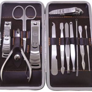 UDee 12 Piece Nail Care Personal Manicure & Pedicure Se...