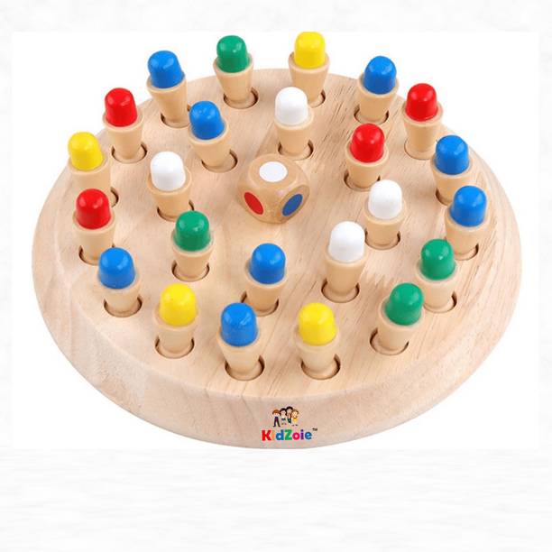 kidzoie Wooden Memory Chess Game| Match Stick Chess Edu...