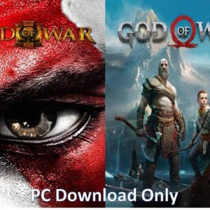God of War 3 and God of War 2022 Top Two Game Combo (Of...