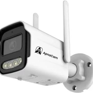 ApnaCam 5MP WiFi Bullet CCTV Motion Alert Night Vision ...