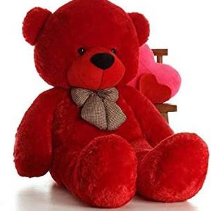 AK TOYS 3 Feet red Teddy Approx 90 cm High Quality 3 Fe...
