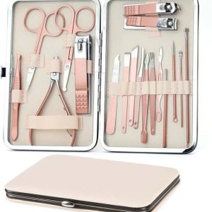 maycreate Comprehensive Manicure Pedicure Set Nail Clip...