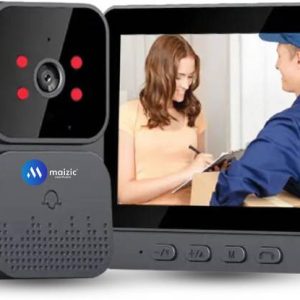 Maizic Smarthome HelloBell Video Doorbell with Indoor D...
