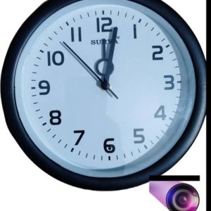 lookcam wall clock wifi hidden camera with long lasting...