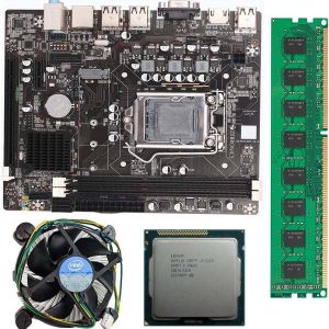 ZEBRONICS H61-NVM2P-i3-4GB LGA 1155Socket ATX Intel H61...