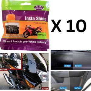 ADON SHINE Liquid Car Polish for Tyres, Metal Parts, Da...