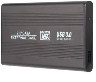 WiredCom USB 3.0 HDD SSD SATA Aluminum 2.5" Hard Drive Disk Box 2.5 inch Water Proof Enclouser