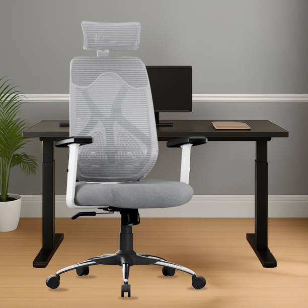 beaatho Dusk High Back Ergonomic Revolving Nylon Office...