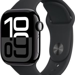 Apple Watch Series 10 GPS 42mm Jet Black Aluminium with...