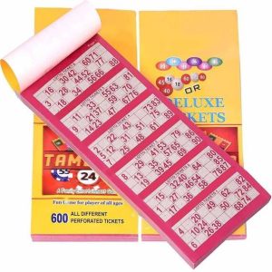 livo Tombola Ticket 600 ticket Book Multi Colored Easy ...