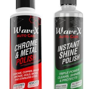 Wavex Chrome and Metal Polish 350 GMS, Instant Spray Ca...