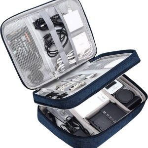PIXELENTERPRISE Electronics Organizer Accessories Bag S...