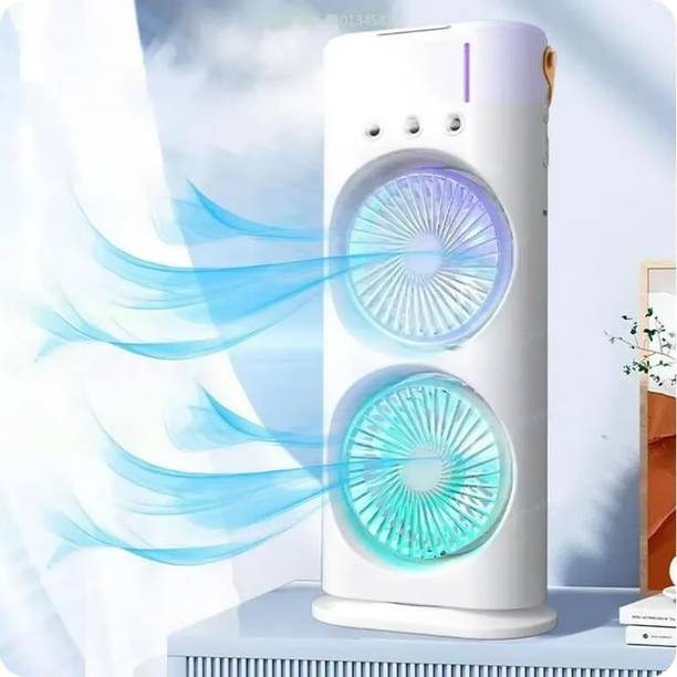 NCRY Efficient Mini Air Cooler with Dual Spray Cooling ...