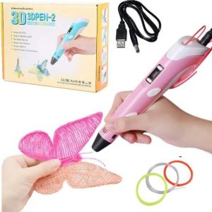 Da Novira 3D Printing Pen with USB Cable, LCD Display w...